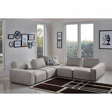 Shop brown sectional sofas at luxedecor.com. Diamond Sofa Jazz Modular 5 Seater Corner Sectional With Adjustable Backrests In Light Brown Fabric Jazz4ac1sc2arlb Closeout