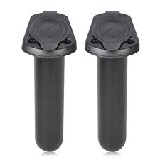 Great lakes planer fishing systems; Kston Set Of 2 Flush Mount Fishing Boat Rod Holder Bracket With Cap Cover Kayak 79x18 Inch Fishing Tackle Box Acc Boat Rod Holders Boat Rods Fishing Rod Holder