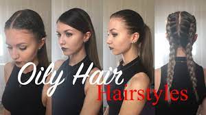 Here is one such option, with the high twisted hairdo. 20 Cute And Easy Hairstyles For Greasy Hair That Hide Oily Roots