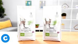 Another method for feeding your allergy prone cat is to try. Purina Pro Plan Veterinary Diets Feline Ha Chewy Youtube