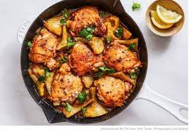 Chicken With Artichokes And Lemon Joan Nathan Recipe Passover Dishes Recipes Chicken