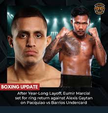 A year after competing at the 2024 Olympics and dealing with some  out-of-the-ring drama, 🇵🇭Eumir Marcial (5-0, 3 KOs) is set to return to  the professional ring, aiming to extend his unbeaten