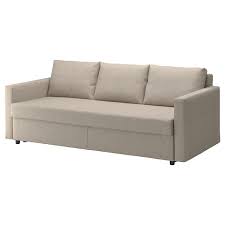 Praktisch umklappbar vom sofa zum bett (reicht bequem für 2 personen). Friheten Sleeper Sofa Hyllie Beige Ikea