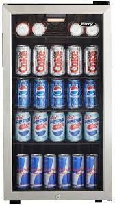 Shop for more mini fridges available online at walmart.ca. Danby Dbc120bls 18 Inch Beverage Center With 128 Can Capacity Tempered Glass Door With Stainless Trim 3 5 Wire Shelves And Door Lock