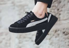Strong and luminous colors, technical fabrics, but not without a touch of the glamor and. Puma Creepers By Rihanna Restock Info Sneakernews Com