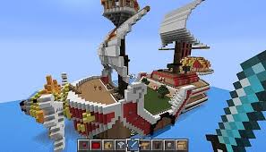 Tools and pieces of armor can all be strengthened powerful enchantments. Thousand Sunny The Pirate Ship From One Piece Minecraft Map
