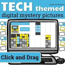 Tech Themed Digital Mystery Pictures Technology Skills Digital Learning Educational Technology Educational Technology Teaching