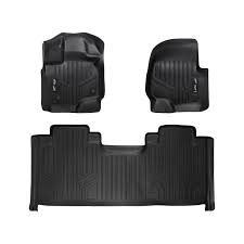 Maxliner Floor Mats 2 Row Liner Set Black For 2015 2018 Ford F 150 Supercab With 1st Row Bucket Seats Find Out More About In 2020 Ford F150 Floor Liners Cargo Liner