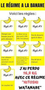 Regime A La Banane J Ai Perdu 16 8 Kg Avec Ce Regime Hitoshi Watanabe Le Morning Banana Diet Comprenez R Astuce Pour Maigrir Vite Regime Banane Regime