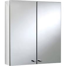 Stainless steel bathroom cabinets & cupboards. Croydex Double Door Stainless Steel Bathroom Cabinet 500 X 450 X 120mm