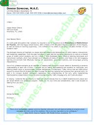 Art Teacher Cover Letter Sample