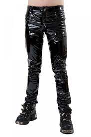 Maybe you would like to learn more about one of these? Pantalon Gothique Homme En Pvc Noir Brillant