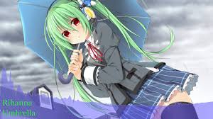 Nightcore Umbrella Rihanna Youtube