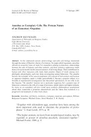 More plant cells are at the higher end of this range, however. Pdf Amoebae As Exemplary Cells The Protean Nature Of An Elementary Organism