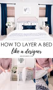 How To Layer A Bed Like A Designer Cozy Bed Home Decor Cheap Apartment Decorating