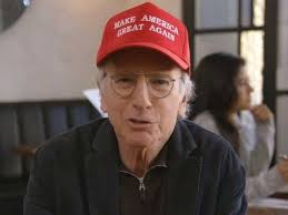 And larry's growing jealousy toward the saintly danson, with a hilarious bit over who can be more selflessly generous to something called the natural resources defense center (actually shot at the paley. Hbo S Curb Your Enthusiasm Premiere Puts Maga Front And Center It S A Great People Repellent