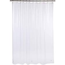 Amazer Shower Curtain 72 Quot W X 72 Quot H Clear Eva 8g Mildew Resistant Thick Bathroom S Plastic Shower Curtain Cool Shower Curtains Vinyl Shower Curtains