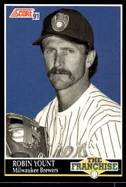 1991 Score Franchise player #854 Robin Yount Milwaukee Brewers FREE  shipping