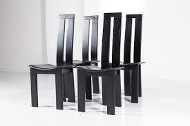 Huge range of dining room chairs for home or trades. Black Dining Room Chairs By Pietro Costantini 1970s Set Of 4 For Sale At Pamono