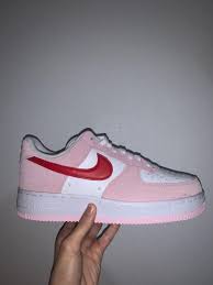Authentic air force 1 07 love letter. Many Sizes Nike Air Force 1 Low 07 Valentine S Day Love Letter Men S Fashion Footwear Sneakers On Carousell
