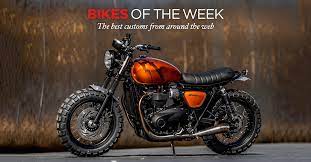Custom Bikes Of The Week 15 May 2016 Triumph Street Twin Triumph Bikes Triumph Cafe Racer