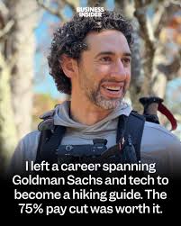 Cliff Goldstein always loved the outdoors but followed the career path he  saw others taking. At age 38, he gave himself permission to pivot to his  dream job. (Credit: Courtesy of Hike