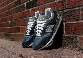 Here Is The New Balance 997 Navy Blue Grey Kicksonfire Com New Balance Blue Grey Navy Blue