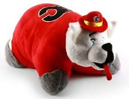 Calgary flames vs edmonton oilers ''battle of alberta #2 nhl hockey pin. Nhl Calgary Flames Plush Mascot Pillow Hockey Team Stuffed Toy Pet Nwt 746507153206 Ebay