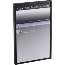 Whether you are in the business of advertising or you are just looking to celebrate your preferred movie, there is an option. Mcs Super Simple Aluminum Poster Frame 24 X 36 Black 300125