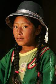 Girl In Uros Peru Peruvian People Kids Around The World Face Photography