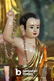 Image of Child Buddha statue in Quoc Tu pagoda, Ho Chi Minh