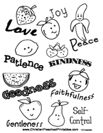 Download this adorable dog printable to delight your child. Fruit Of The Spirit Bible Printables Bible Story Printables