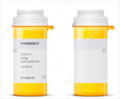 Prescriptions written by doctors allow pharmacists to draft prescription bottle label instructions that are easy to read more. 6 Pill Bottle Label Templates Word Apple Pages Google Docs Free Premium Templates