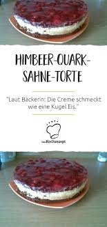 Himbeer Quark Sahne Torte Rezept Quark Sahne Torte Himbeer Quark Himbeer Quark Kuchen