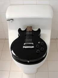 Toilets For Guitarists Music Furniture Music Room Guitar