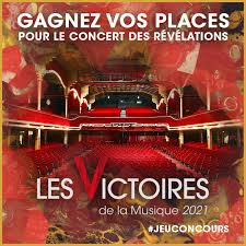 Concert pop rock, france, 2021, 1h18. Les Victoires De La Musique Inicio Facebook