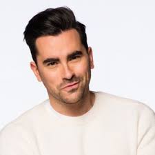 Amiri Jersey Sweater with Glitter Snake of David Rose (Daniel Levy) in  Schitt's Creek (S06E12)