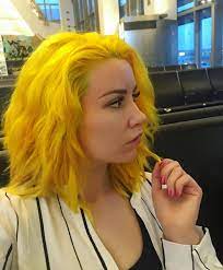 Vebston Rose Yellow Hair Color Yellow Hair Dye Bright Hair Colors