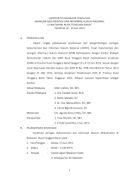 Contoh laporan pkl (sama untuk prakerin atau magang). Http Www Bphn Go Id Data Documents Laporan Pelaksanaan Sosialisasi Ntb Pdf
