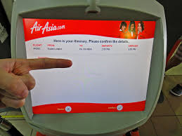This can be done at a discounted rate online or at a standard rate at the airport counter. Air Asia Self Check In Step By Step Guide To Checking In At The Self Check In Kiosk By Backpackies Backpacking Who Says No Money Cannot Have Fun