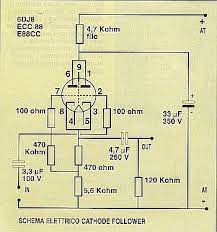 Ecc88 Chatode Follower Google Sogning Valve Amplifier Electronics Circuit Vacuum Tube