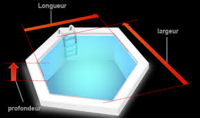 Liner Piscine Sur Mesure Beige Sable Pour Piscine Bois Hexagonale Piscineo Les Liners Piscines A Prix Discount