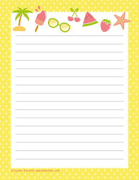 Why are there margins on lined paper? Printable Cute Letter Paper Novocom Top
