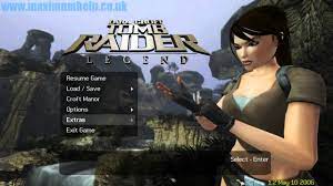 Legend at tomb raider forums. Tomb Raider Legend Title Menu With Lara Posing In Full Hd 1080p Youtube