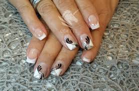Album 1 Odette Style Ihr Nagelstudio Im Wallis Nagel Schwarz Weiss Nagelstudio Weisse Nagel