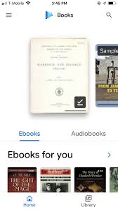 Google Play Books Homescreen Books Play Book Purchase Books