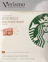 When you combine the verismo® v brewer with the verismo® milk frother with a box of brewed coffee or espresso verismo® pods, you are on your way to cup after cup of deliciousness. Starbucks Pike Place Roast Coffee Verismo Pods 12 Count Amazon Com Grocery Gourmet Food