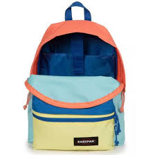 Sac à dos padded pak'r. Sac A Dos Eastpak Padded Zippl R Bleu Orange Jaune Tu Cdiscount Bagagerie Maroquinerie