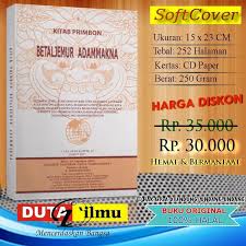 Saat ini istilah primbon sudah makin populer tak hanya di kalangan orang jawa. Kitab Primbon Betaljemur Adammakna Best Seller Shopee Indonesia