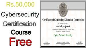 How can i get certificates for free. Cybersecurity Certification Courses Free Free Certificate Digitalsa Cyber Security Certifications Cyber Security Cyber Network